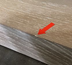 Open Box: Newport Rectangular Coffee Table (54") - Mist