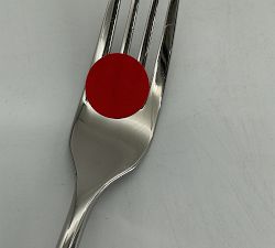 Open Box: Shiny Hammered Handcrafted Flatware, 5-Piece Set