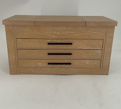 Open Box: Stella Jewelry Box, Ultimate (18"W x 9.5"H) - Fog