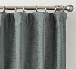 Open Box: Cozy Cloud Blackout Curtain (50"W x 84"L) - Steel Blue