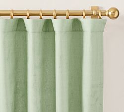 Open Box: Veranda Botanical Light Filtering Curtain (50"W x 84"L) - Green Multi