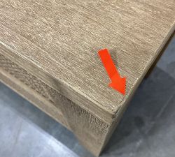 Open Box: Marina Cane Mini Nightstand (22") - Seadrift