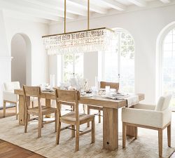 Gemma Crystal Linear Chandelier (41")