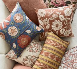 Lorina Embroidered Pillow Cover