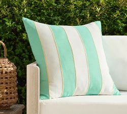 Cynthia Rowley Striped Outdoor Pillow
