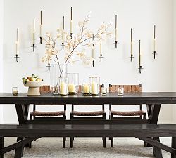 Rio Bronze Wall Mount Candle Holders