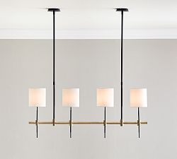 Reese Metal Linear Chandelier (42")