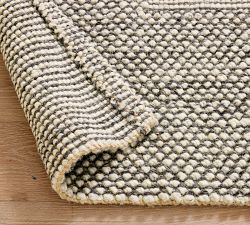 Chunky Border Wool Jute Rug