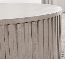 Coloma Round Storage Coffee Table (40")