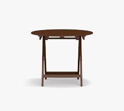 Chatham Mahogany Folding Outdoor Bistro Table