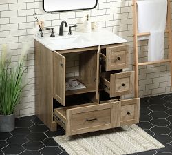 Alderson Single Sink Vanity (32"-42")