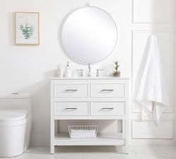 Sinclaire Single Sink Vanity (36"-42")
