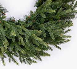 Faux Colorado Mixed Pine Wreath 30"