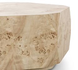 Elaina Geometric Coffee Table (46")