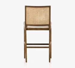Lisbon Armless Cane Bar &amp; Counter Stools