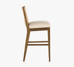 Lisbon Armless Cane Bar &amp; Counter Stools