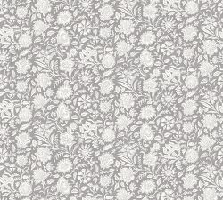 Floral Block Print Wallpaper