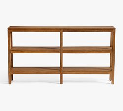 Open Box: Nicasio Rectangular 60" Console Table - Antique Umber