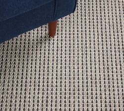 Custom Petite Striped Sisal Rug