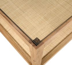 Lana Square Rattan Coffee Table (40")