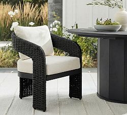 Arden Rattan Outdoor Dining Armchair