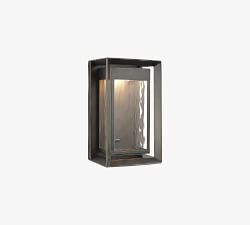 Leander Outdoor Metal LED Sconce (10"-23")