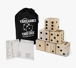 Oversized Wooden Yard Dice
