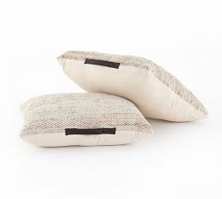 Noyer Handwoven Textured Floor Cushion - Set of 2