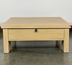 Open Box: Modern Farmhouse Square Coffee Table (36") - Fog