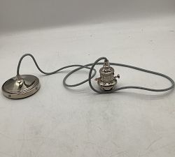 Open Box: Pendant Hardware Cord Kit - Nickel