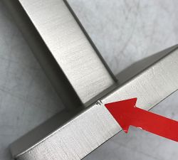 Open Box: Standard Curtain Rod &amp; Wall Bracket (48"-88", 1.50"Diam) - Pewter