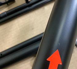 Open Box: Standard Modern Hardware Double Rod with Hidden Connection Bracket (48"-88", 1.25"Diam) - Matte Black
