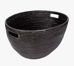 Tava Handwoven Rattan Laundry Basket