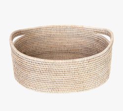 Tava Handwoven Rattan Oval Basket