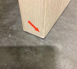 Open Box: Blair Herringbone Square Nesting Side Tables - Shoreline