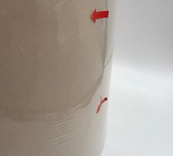 Open Box: Gallery Linen Tapered Drum Lamp Shade, Extra Large (20" Diam) - Sand