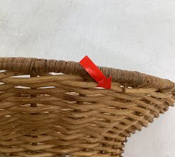 Open Box: Lila Woven Wall Vase (15"D x 22"H) - Natural