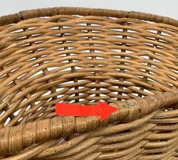 Open Box: Lila Woven Wall Vase (15"D x 22"H) - Natural
