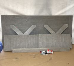 Open Box: Toscana Extendable Dining Table (88.5"-124.5") - Gray Wash