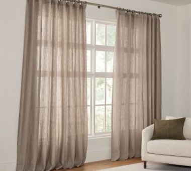 Unlined Curtains