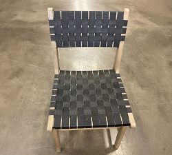 Open Box: Abbott FSC® Acacia Woven Outdoor Dining Chair - Gray Wash