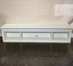 Open Box: Aubrey Modular Media Bridge (72"W x 17"H) - Dutch White