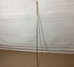 Open Box: Drapery Wand (47") - Burnished Brass