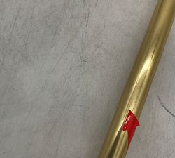 Open Box: Drapery Wand (47") - Burnished Brass