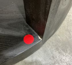 Open Box: Folsom Round Nesting Coffee Table, Small (24") - Charcoal