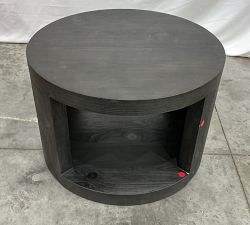 Open Box: Folsom Round Nesting Coffee Table, Small (24") - Charcoal