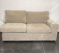 Open Box: Pearce Square Arm Right Loveseat - Performance Casual Chenille Fawn