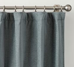 Open Box: Cozy Cloud Light Filtering Curtain (50"W x 108"L) - Steel Blue