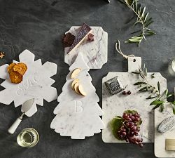 Marble Snowflake Cheese Board