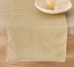 Shimmer Linen Table Runner